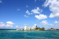 the island